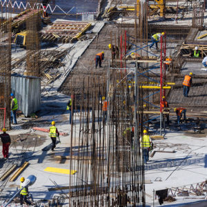 Construction workers on-site to promote Greenfield Risk Solutions Insurance Brokers - Construction and Contractors Insurance