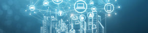 Abstract technology graphic to promote Greenfield Risk Solutions Insurance Brokers - IT and Technology Insurance