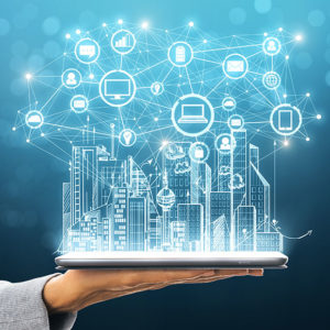 Abstract technology graphic to promote Greenfield Risk Solutions Insurance Brokers - IT and Technology Insurance