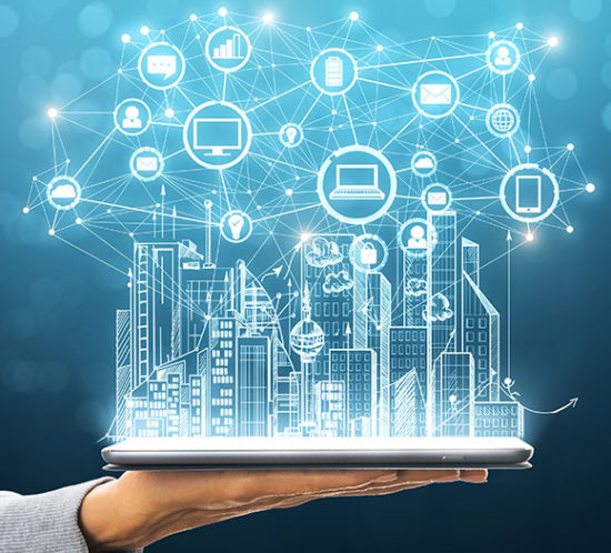 Abstract technology graphic to promote Greenfield Risk Solutions Insurance Brokers - IT and Technology Insurance