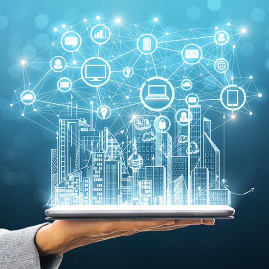 Abstract technology graphic to promote Greenfield Risk Solutions Insurance Brokers - IT and Technology Insurance
